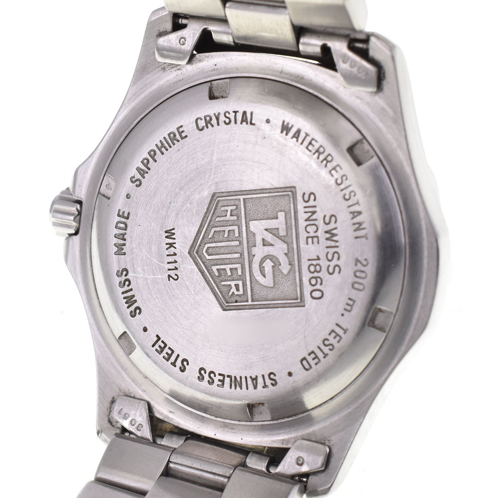 TAG HEUER 2000 Professional WK1112 200m date Silver Dial Quartz Men's
 Watch A#143520
