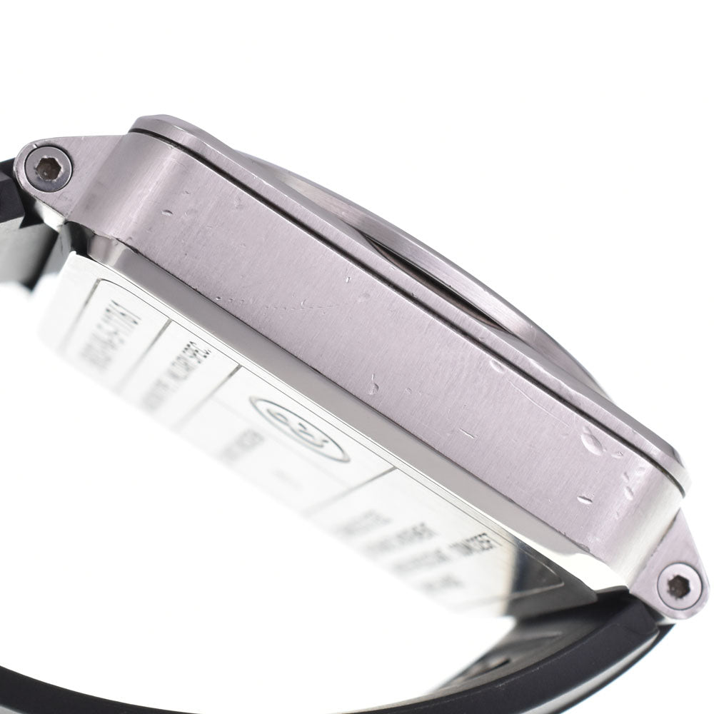 with paper Bell＆Ross BR03-94-S BR0394-BL-ST Chronograph Date black Dial Automatic Men's
 Watch Q#143521