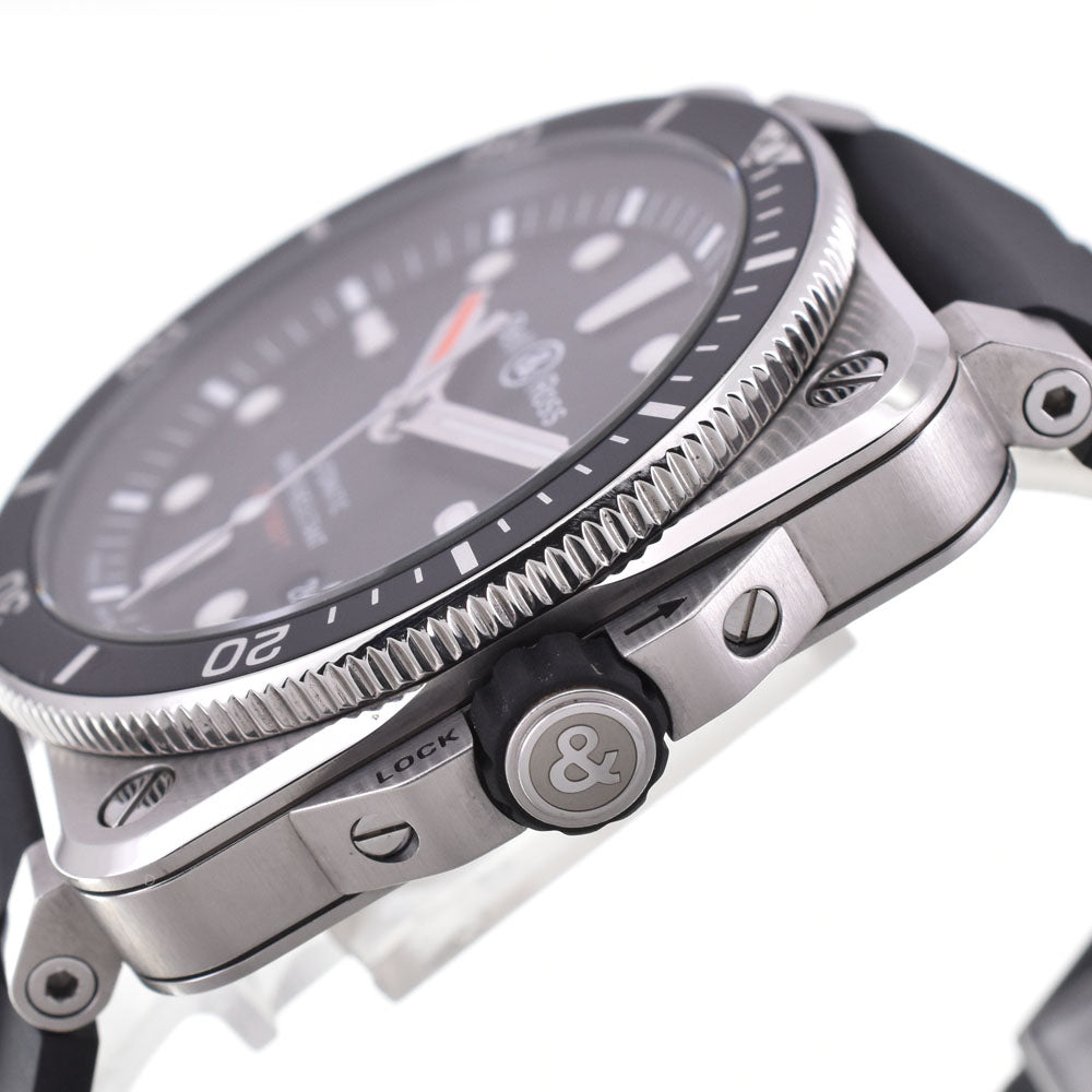 Bell＆Ross BR03-92-DIV BR03-92-D-BL-ST 300M date black Dial Automatic Men's
 Watch R#143523