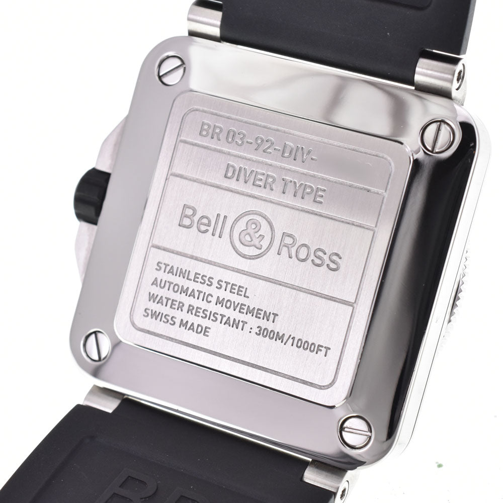Bell＆Ross BR03-92-DIV BR03-92-D-BL-ST 300M date black Dial Automatic Men's
 Watch R#143523