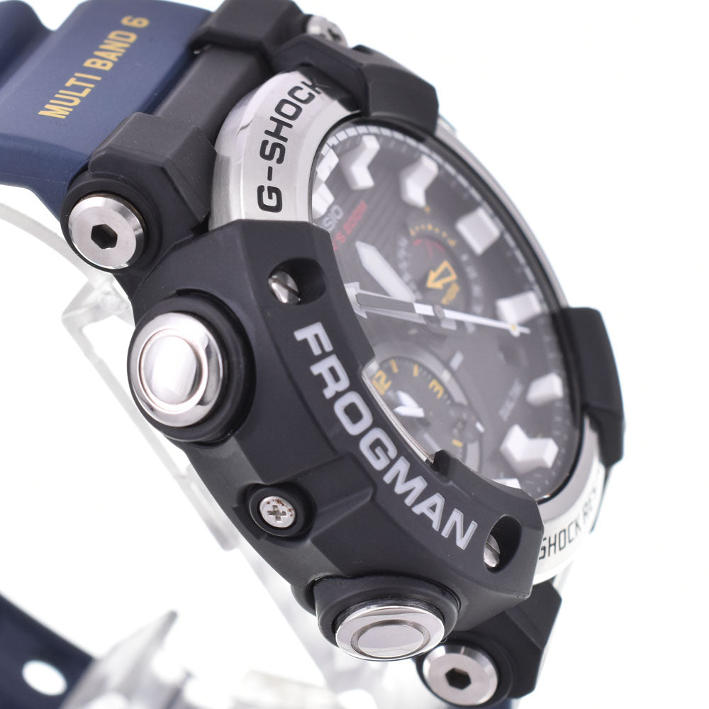 with paper CASIO G-SHOCK MASTER OF G GWF-A1000-1A2JF black Dial Radio Sync Solar Men's
 Watch P#143528