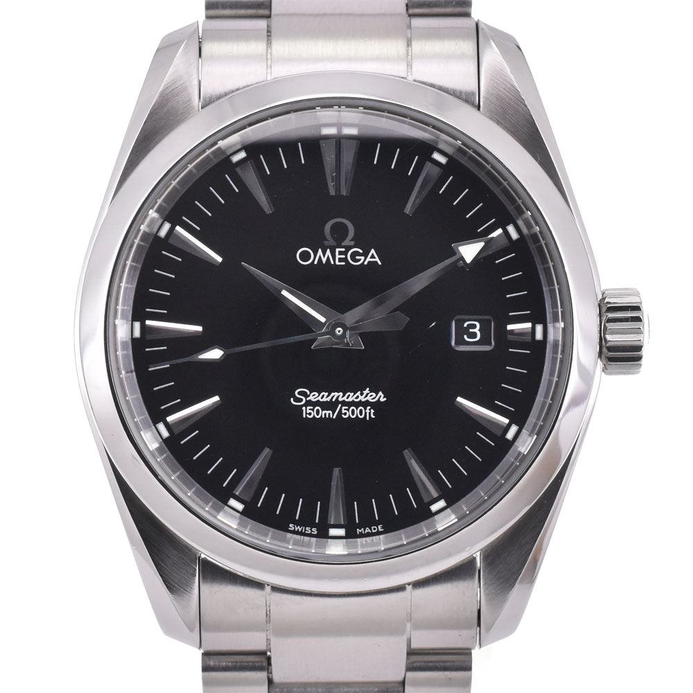 OMEGA Seamaster Aqua Terra 150m 2518.50 Date black Dial Quartz Men's
 Watch P#143530