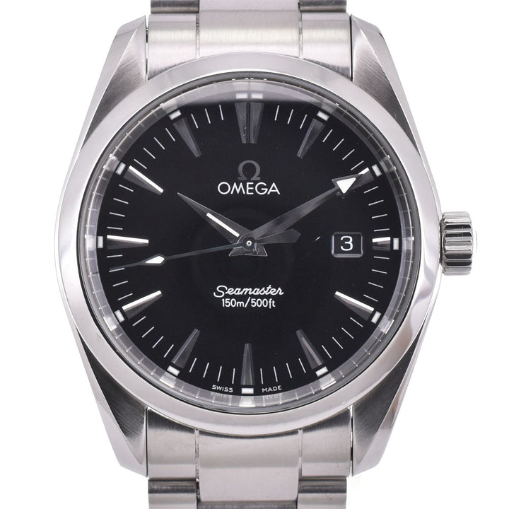 OMEGA Seamaster Aqua Terra 150m 2518.50 Date black Dial Quartz Men's
 Watch P#143530