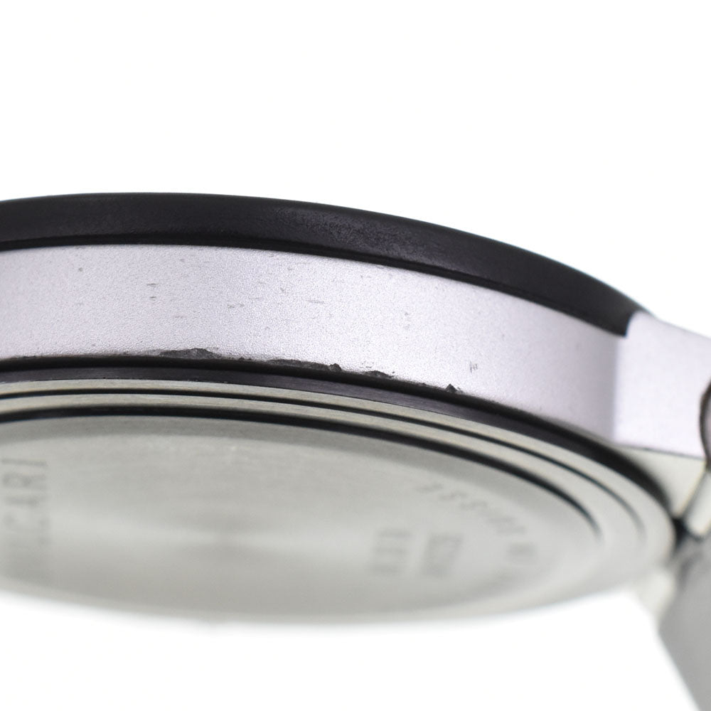 BVLGARI aluminum AL38TA Date Aluminum / Rubber Silver Dial Automatic Men's
 Watch I#143531