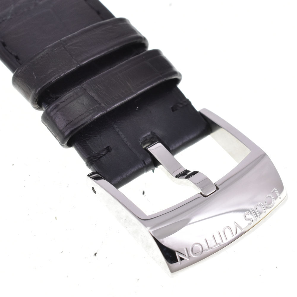 with paper LOUIS VUITTON Tambour Street Diver QA122 Inner bezel Small second Black / yellow Dial Automatic Men's
 Watch O#143534