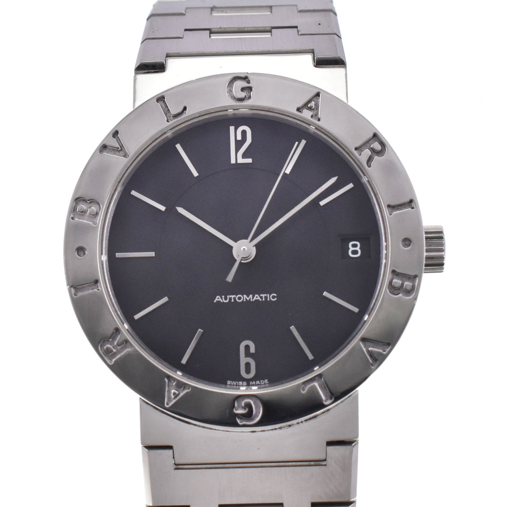 BVLGARI Bvlgari Bvlgari BB33SSD AUTO Date black Dial Automatic Men's
 Watch A#143536