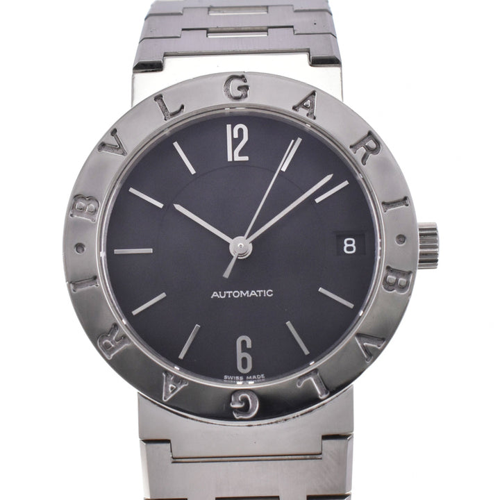 BVLGARI Bvlgari Bvlgari BB33SSD AUTO Date black Dial Automatic Men's
 Watch A#143536