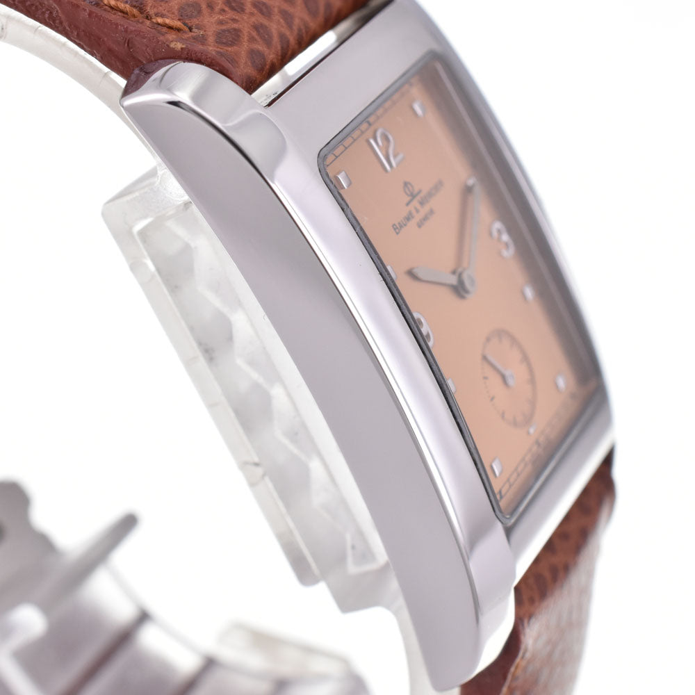 Baume & Mercier Hampton MV045063 Small second Orange Dial Quartz Men's
 Watch P#143538