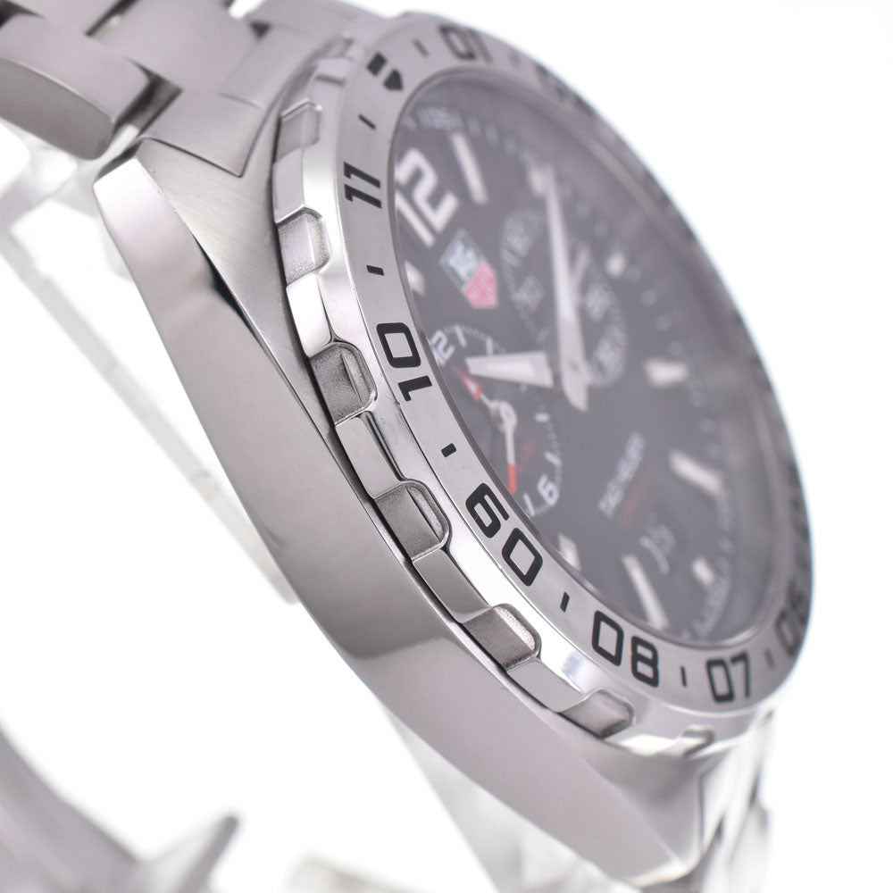 with paper TAG HEUER Formula 1 WAZ111A.BA0875 alarm grand date black Dial Quartz Men's
 Watch P#143541