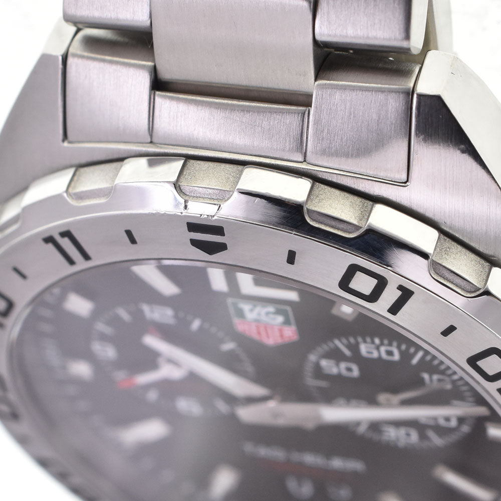 with paper TAG HEUER Formula 1 WAZ111A.BA0875 alarm grand date black Dial Quartz Men's
 Watch P#143541