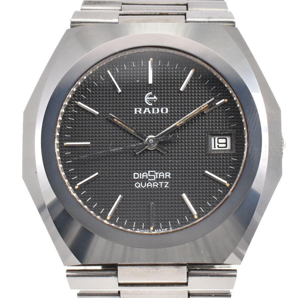 RADO Diastar 89-729.1706.3 Date Super Hard Case black Dial Quartz Men's
 Watch R#143542