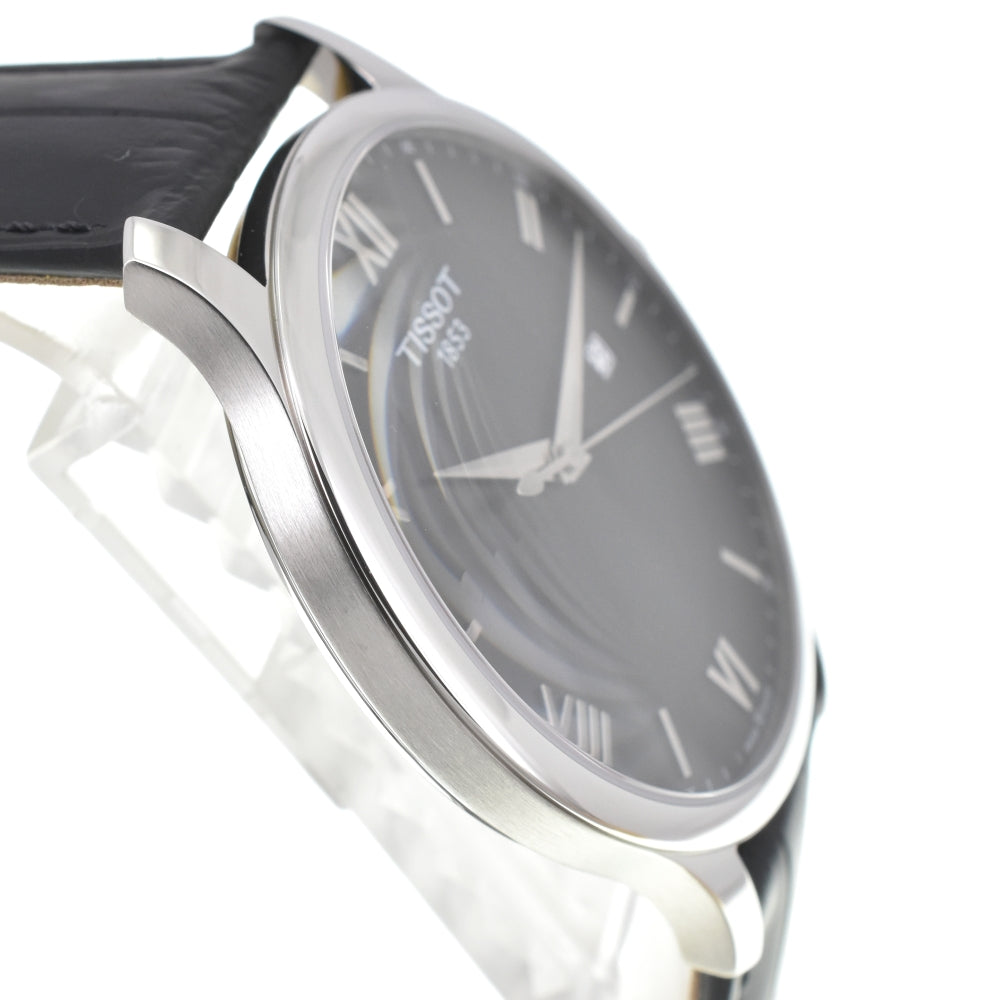 with paper TISSOT Tradition T063.610.16.058.00 Date black Dial Quartz Men's
 Watch O#143544