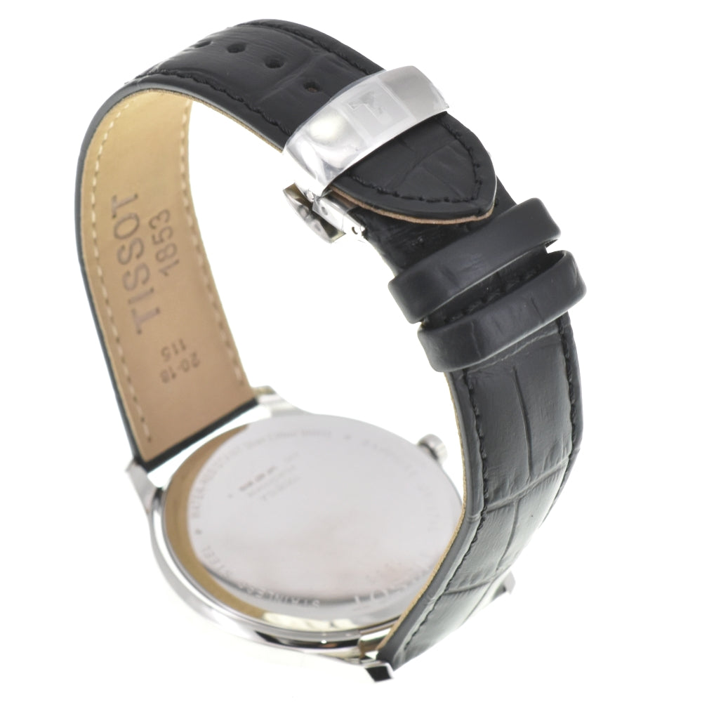 with paper TISSOT Tradition T063.610.16.058.00 Date black Dial Quartz Men's
 Watch O#143544