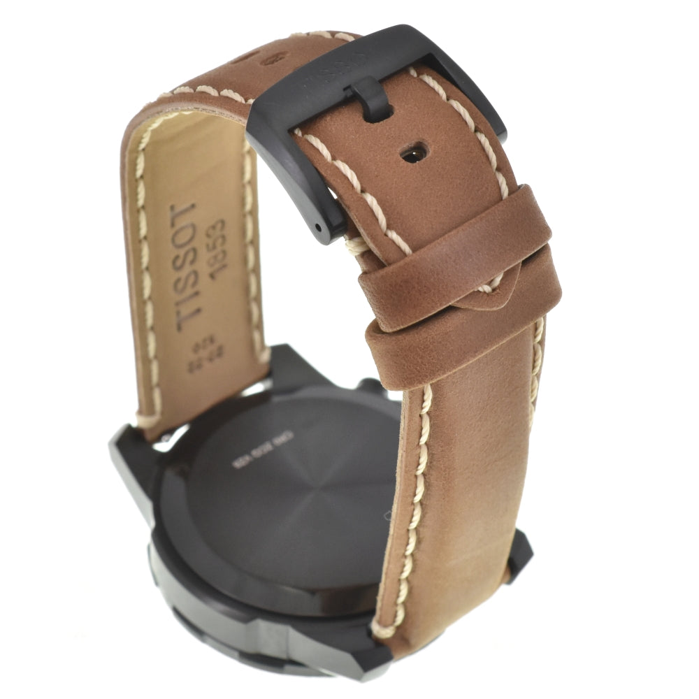 with paper TISSOT super sports chrono T125.617.36.051.01 Chronograph Date black Dial Quartz Men's
 Watch O#143545