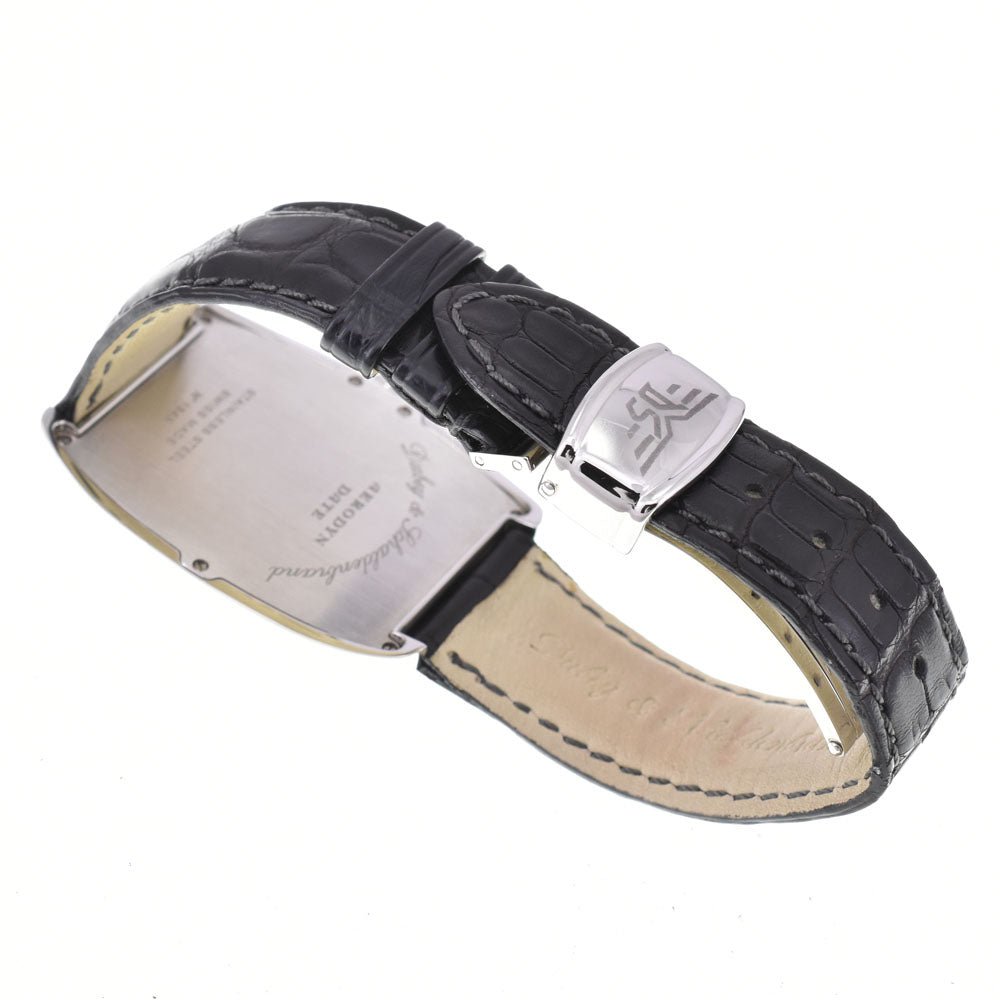 with paper DUBEY & SCHALDENBRAND Aerodene Big date Small second black Dial Automatic Men's
 Watch P#143546