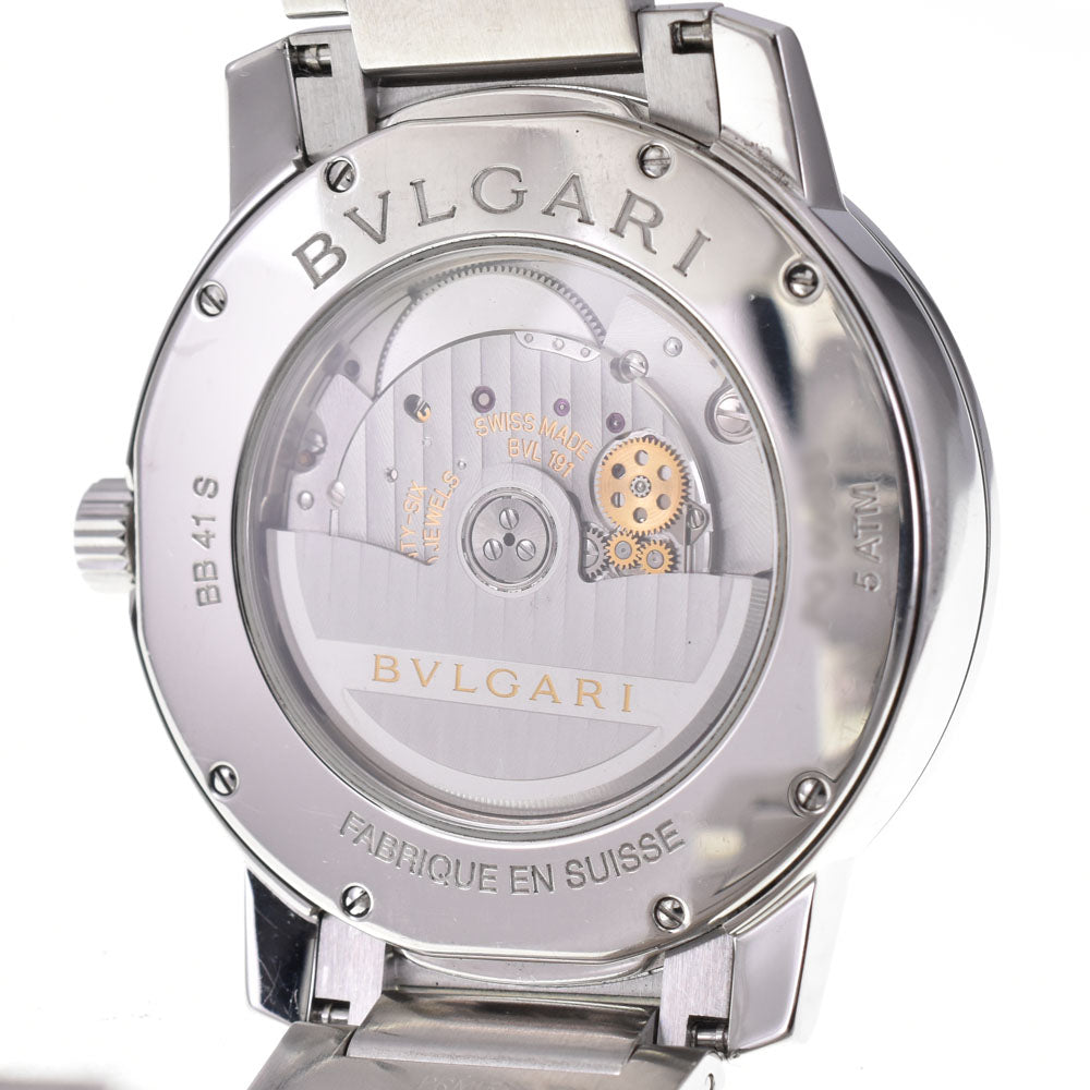 BVLGARI Bulgari Bulgari BB41BSSD Date black Dial Automatic Men's
 Watch P#143547