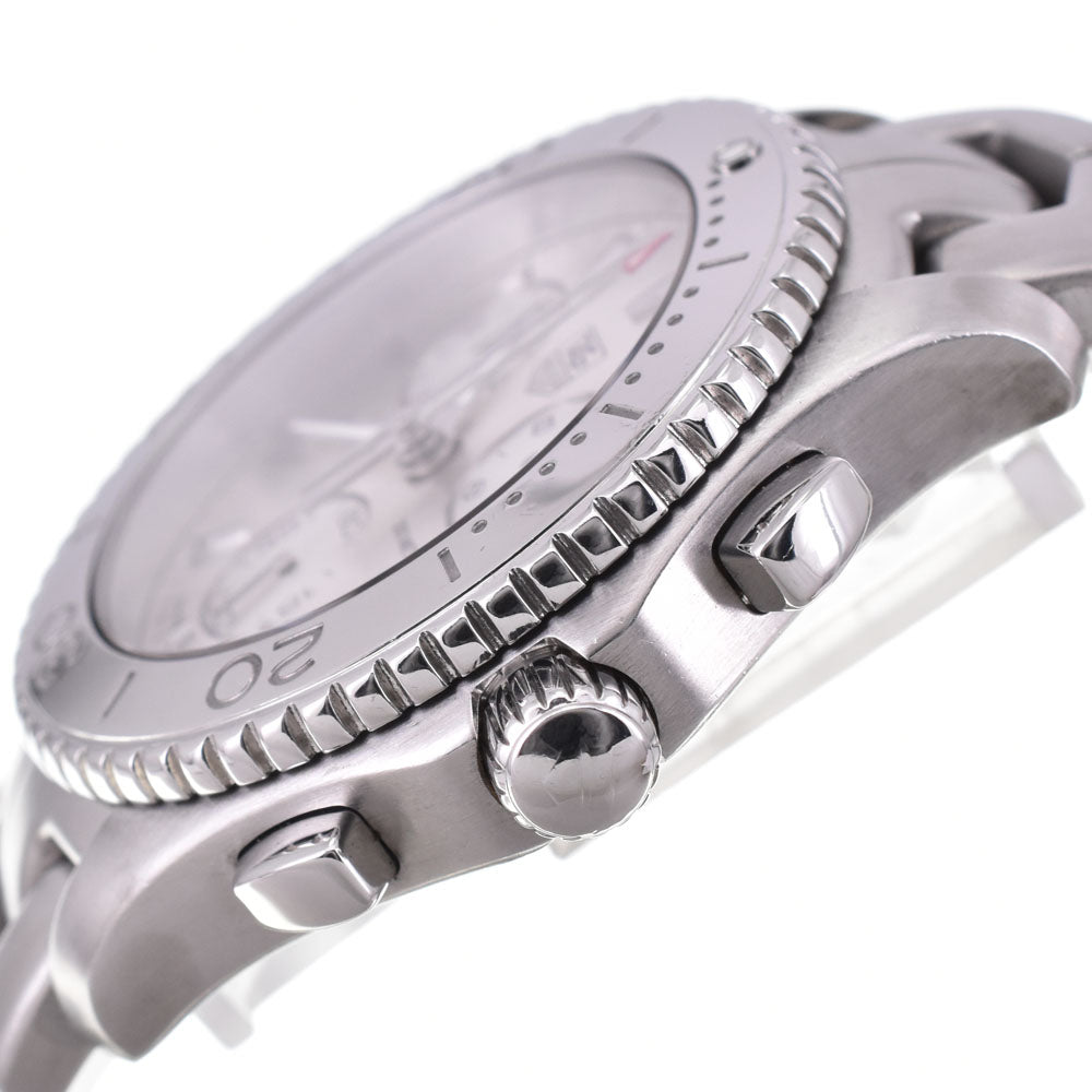 with paper TAG HEUER Link CJ1111.BA0576 Chronograph Silver Dial Quartz Men's
 Watch P#143548