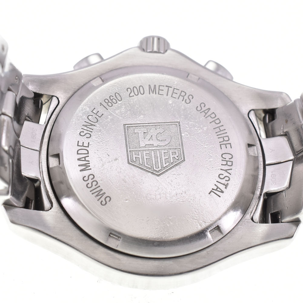 with paper TAG HEUER Link CJ1111.BA0576 Chronograph Silver Dial Quartz Men's
 Watch P#143548