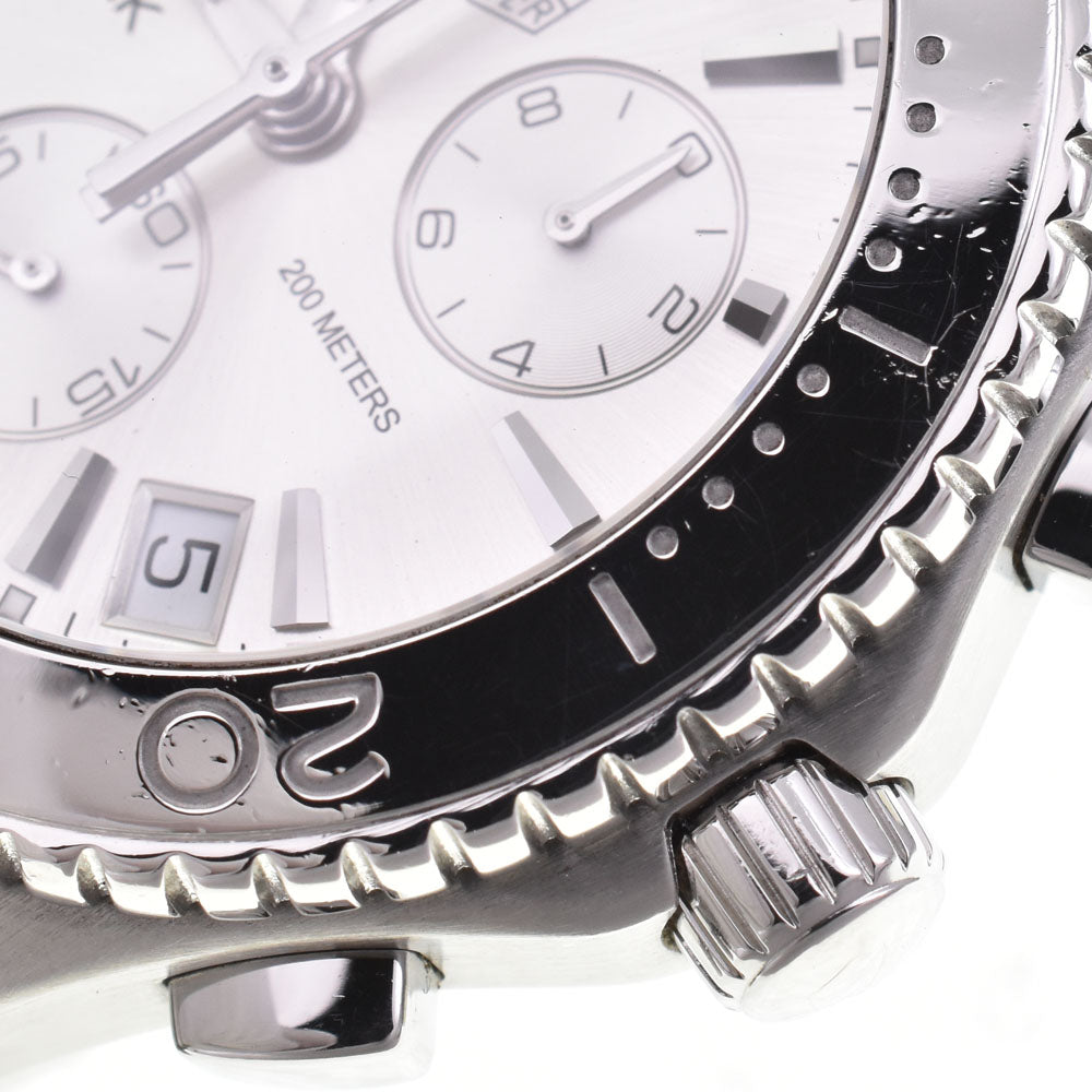 with paper TAG HEUER Link CJ1111.BA0576 Chronograph Silver Dial Quartz Men's
 Watch P#143548