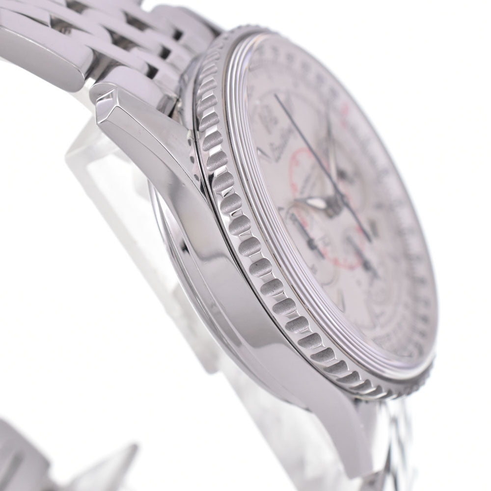 with paper BREITLING Navitimer Montbrillant A41330 Chronograph Date Silver Dial Automatic Men's
 Watch Q#143551