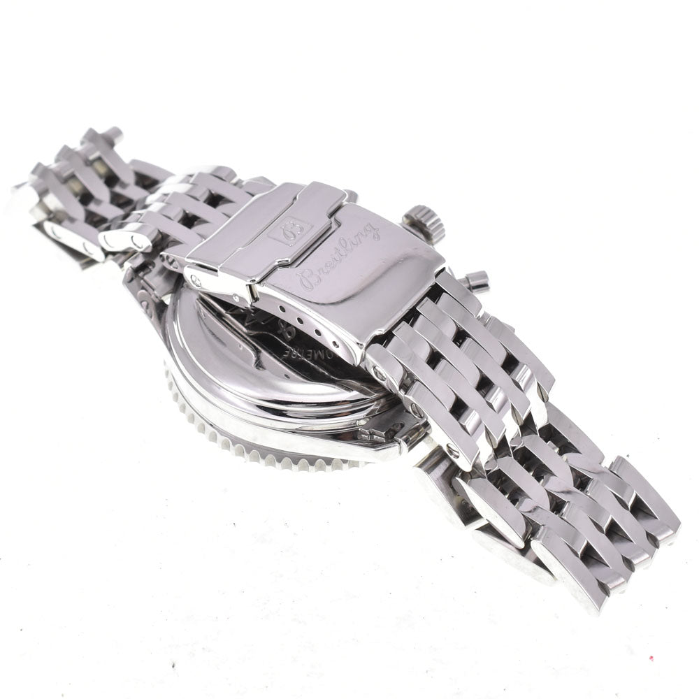 with paper BREITLING Navitimer Montbrillant A41330 Chronograph Date Silver Dial Automatic Men's
 Watch Q#143551