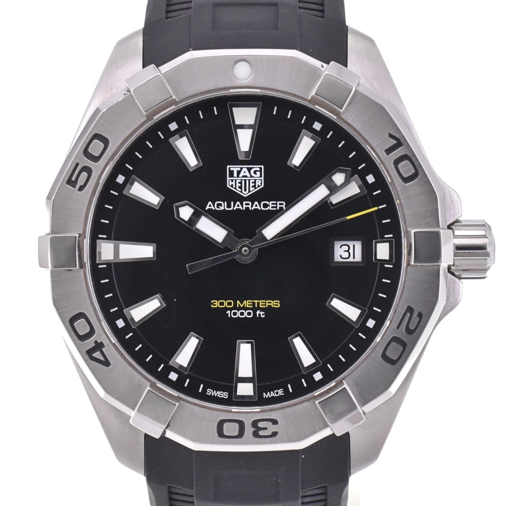TAG HEUER Aqua racer WBD1110.FT8021 300m black Dial Quartz Men's
 Watch P#143552