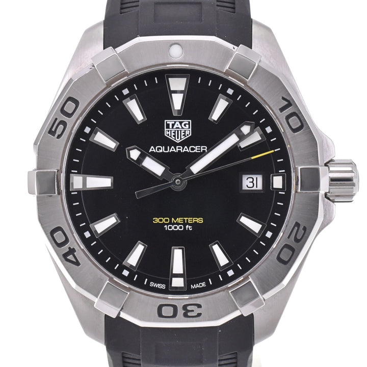 TAG HEUER Aqua racer WBD1110.FT8021 300m black Dial Quartz Men's
 Watch P#143552