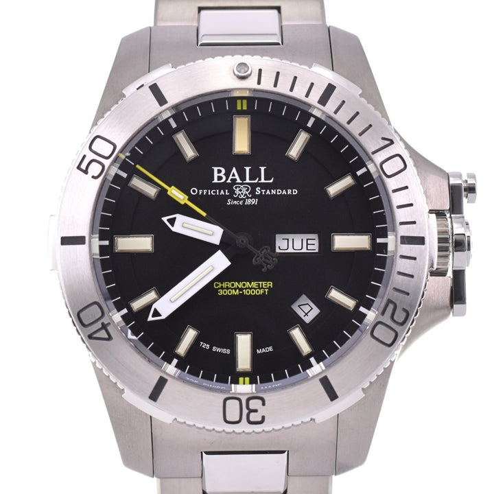 with paper BALLWATCH Engineer Hydrocarbon Submarine Warfare DM2276A-SCJ-BK Day date black Dial Automatic Men's
 Watch P#143554