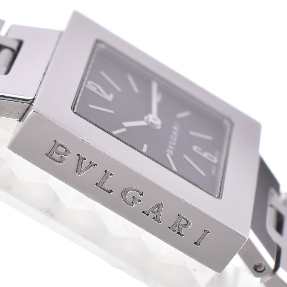 BVLGARI Quadlard SQ22SS black Dial Quartz Ladies
 Watch P#143555