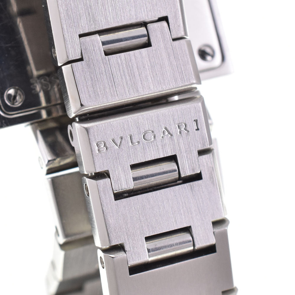 BVLGARI Quadlard SQ22SS black Dial Quartz Ladies
 Watch P#143555