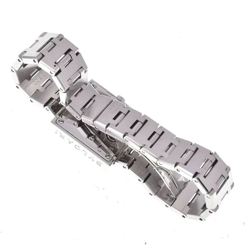 BVLGARI Quadlard SQ22SS black Dial Quartz Ladies
 Watch R#143556