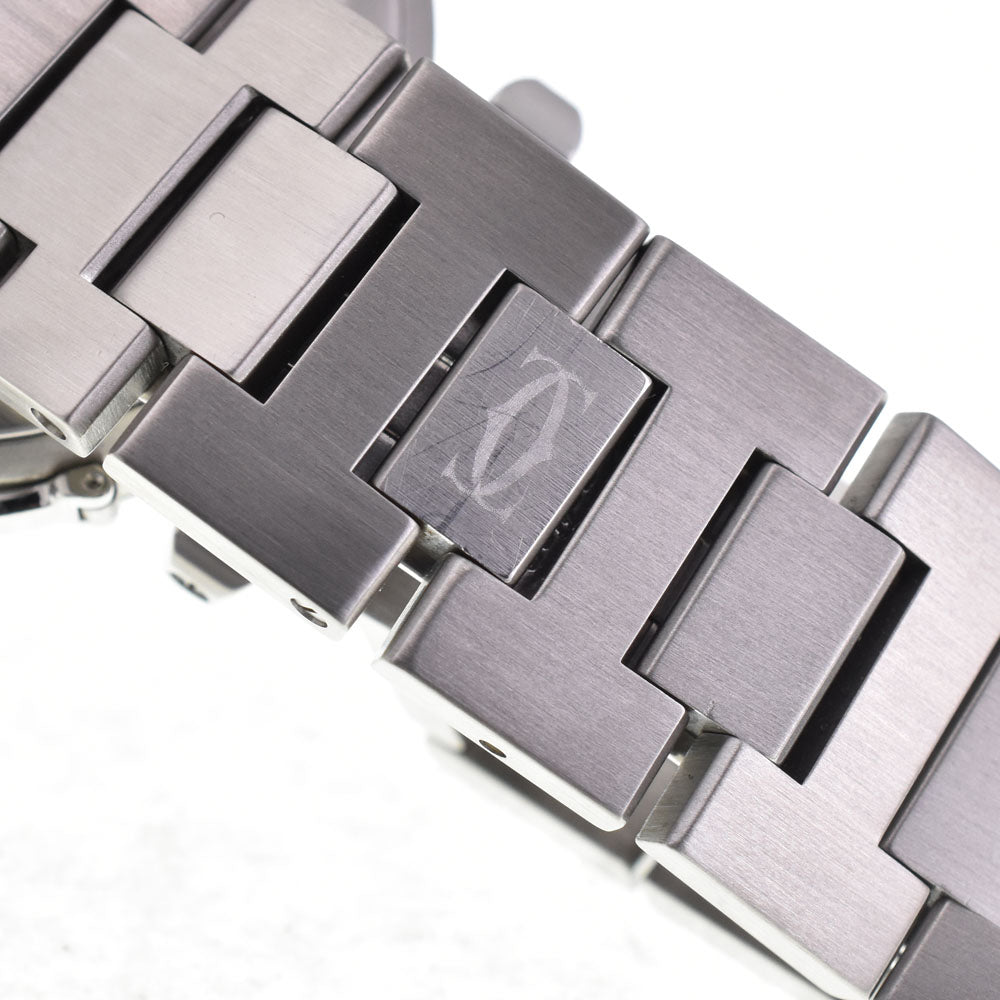 CARTIER Pasha C Meridian Big Date GMT W31049M7 black Dial Automatic Unisex
 Watch R#143558