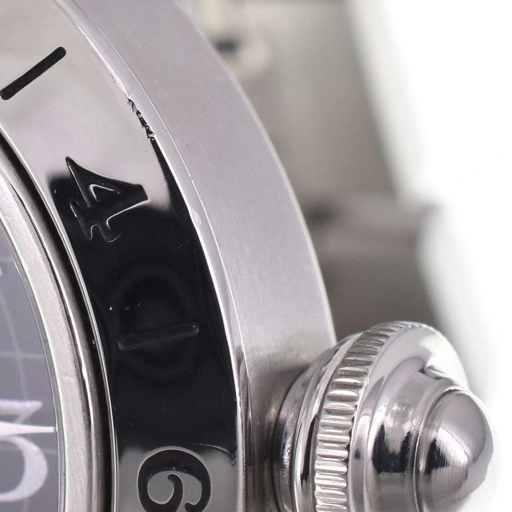 CARTIER Pasha C Meridian Big Date GMT W31049M7 black Dial Automatic Unisex
 Watch R#143558