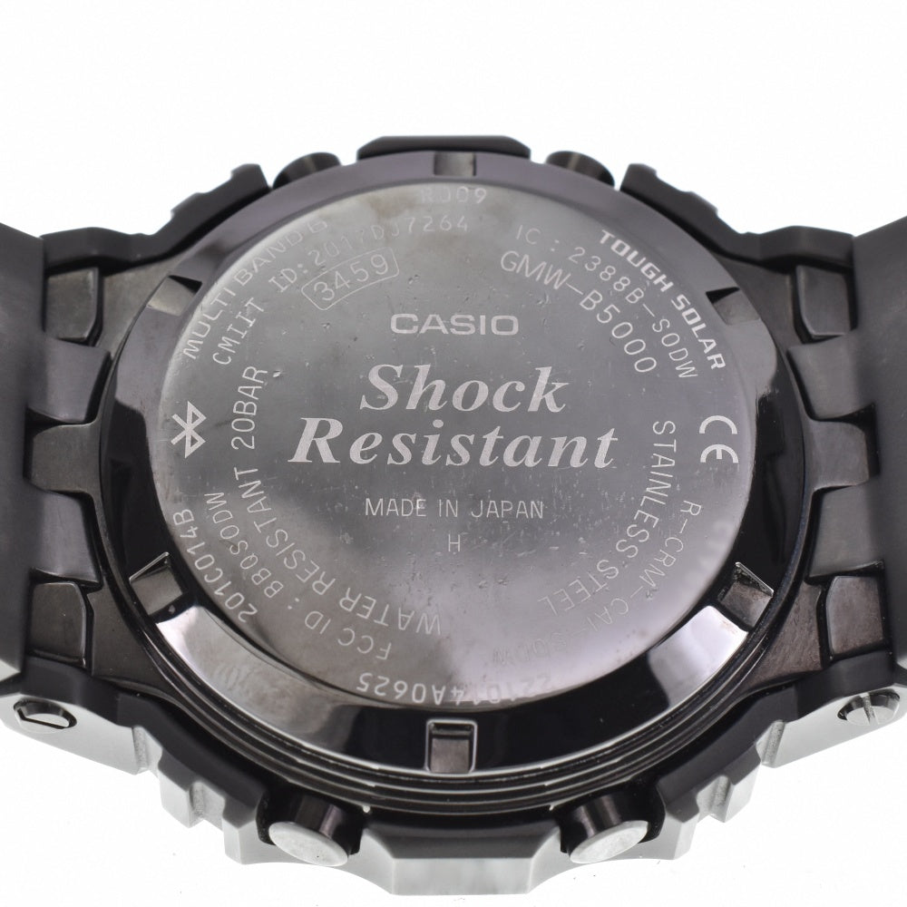 CASIO G-SHOCK GMW-B5000MB-1JF Full metal black Dial Radio Sync Solar Men's
 Watch O#143561