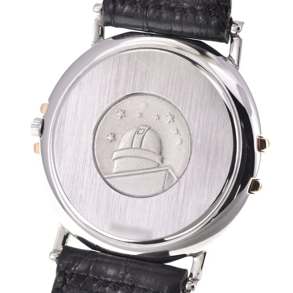 OMEGA Constellation 196.1080 Date YG flat bezel white Dial Quartz Men's
 Watch P#143562