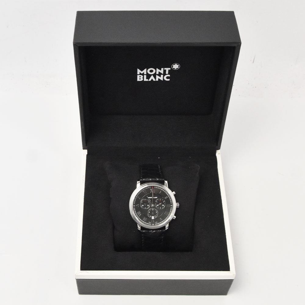 MONTBLANC Tradition Chronograph 117047 Silver Dial Quartz Men's
 Watch P#143564