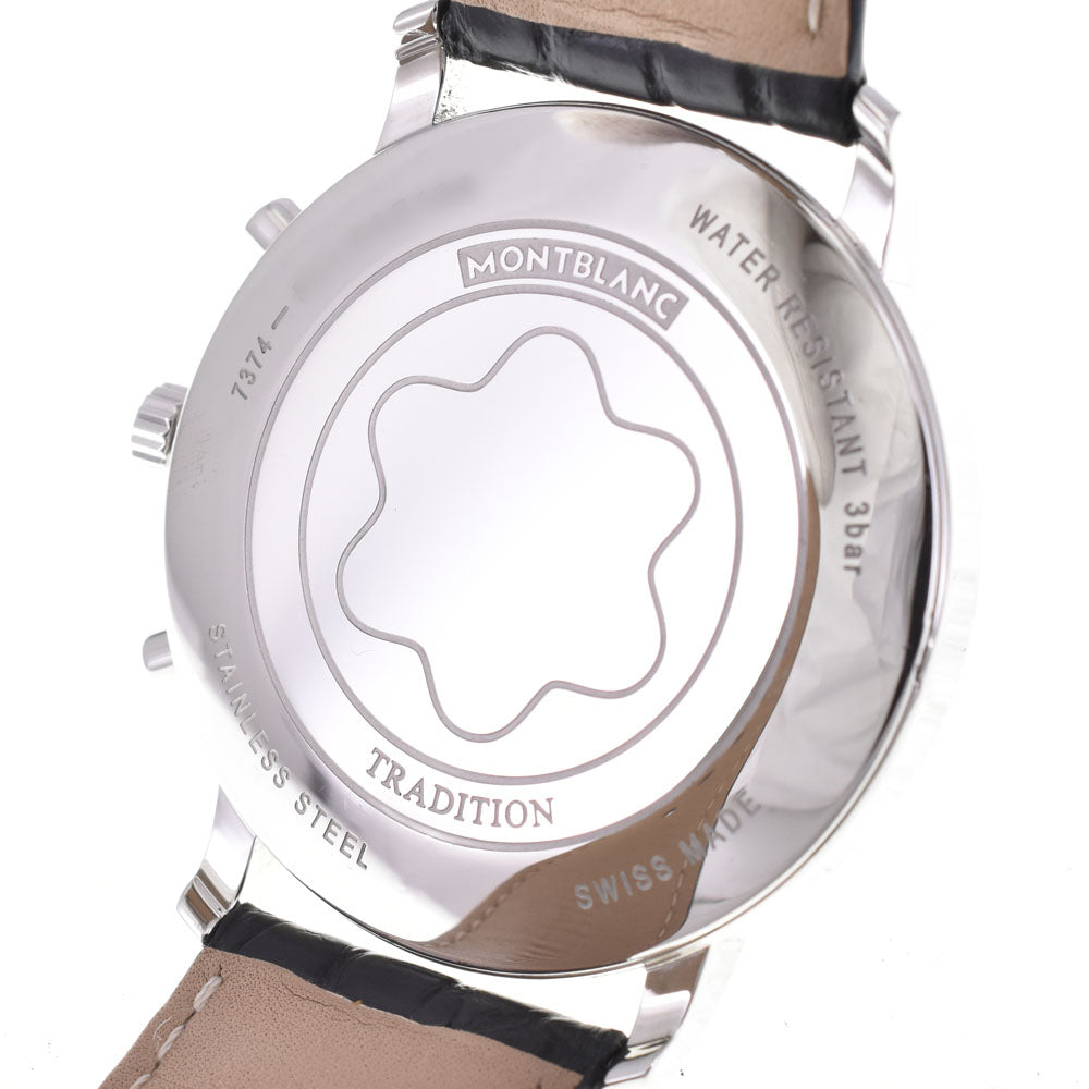 MONTBLANC Tradition Chronograph 117047 Silver Dial Quartz Men's
 Watch P#143564
