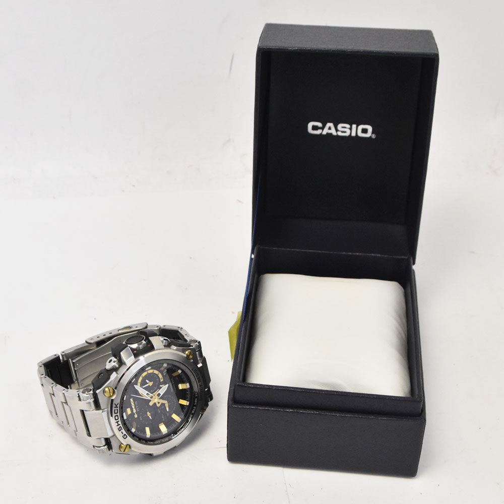 CASIO G-SHOCK MT-G MTG-S1000D-1A9JF tough Black / gold Dial Radio Sync Solar Men's
 Watch A#143566