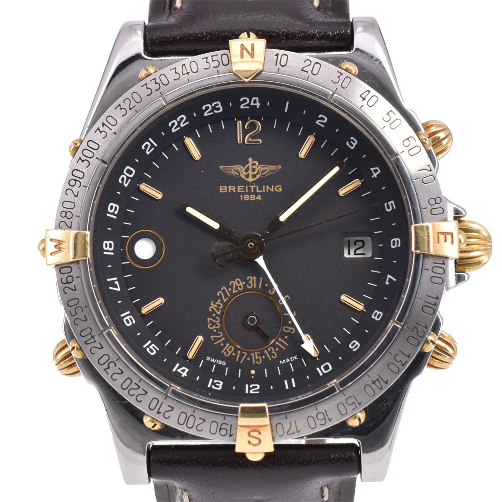 BREITLING Duograph B15047 Date black Dial Automatic Men's
 Watch P#143569