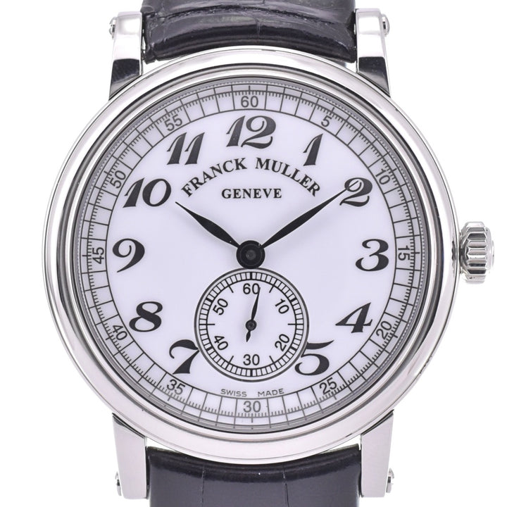 with paper FRANCK MULLER Round vintage 7391BS6VIN white Dial Hand Winding Men's
 Watch O#143577