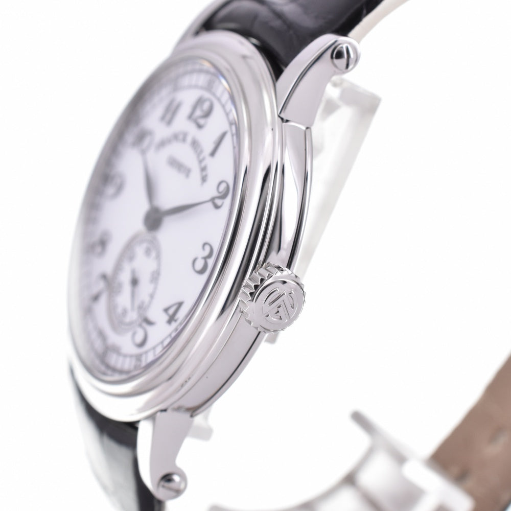 with paper FRANCK MULLER Round vintage 7391BS6VIN white Dial Hand Winding Men's
 Watch O#143577