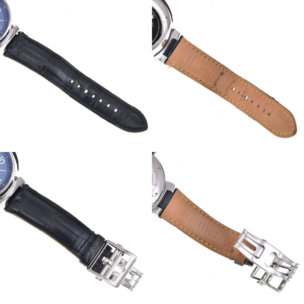 LOUIS VUITTON Tambour Chrono Vuitton Cup Flyback Q103D blue Dial Automatic Men's
 Watch P#143578