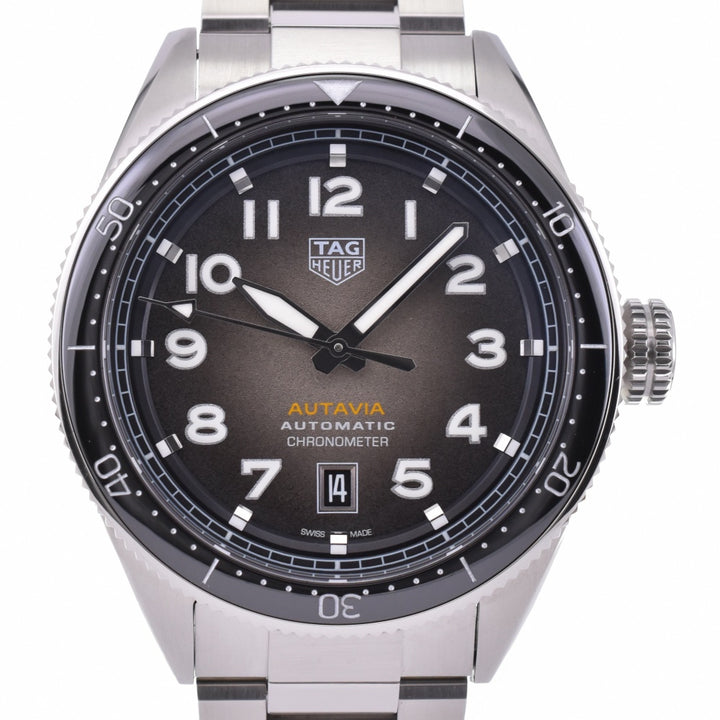 with paper TAG HEUER Otavia WBE5114.EB0173 Date chronometer gray Dial Automatic Men's
 Watch O#143579