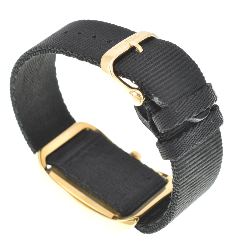 TOM FORD N001 TFT001009 Rectangle white Dial Quartz Men's
 Watch O#143582