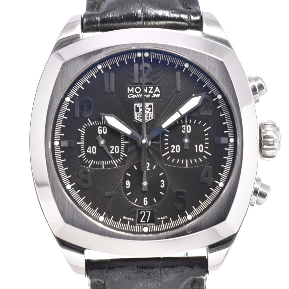 with paper TAG HEUER Monza CR5110.FC6175 Caliber 36 Chronograph Date black Dial Automatic Men's
 Watch P#143590
