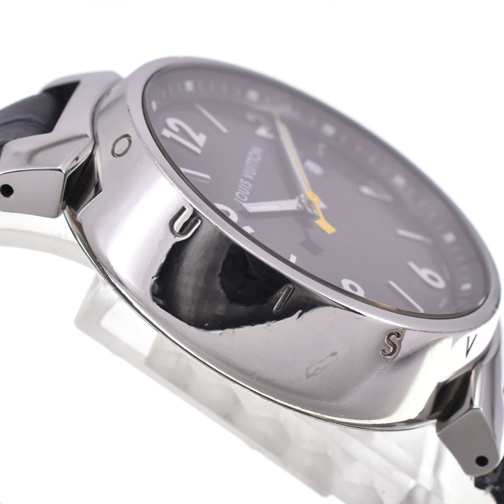 LOUIS VUITTON Tambour Q1111 Date Brown Dial Quartz Men's
 Watch R#143593