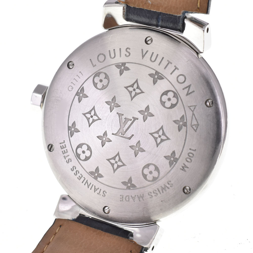 LOUIS VUITTON Tambour Q1111 Date Brown Dial Quartz Men's
 Watch R#143593