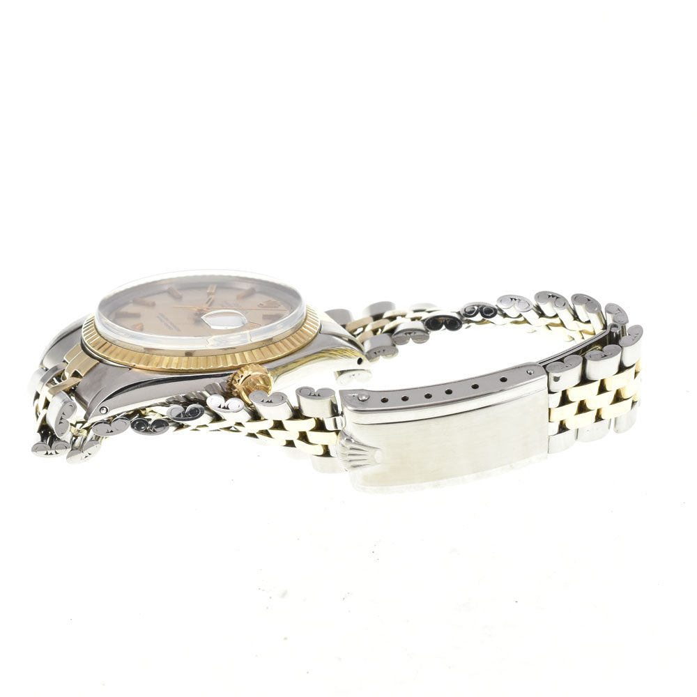 ROLEX Oyster Perpetual DATEJUST Ｒef.1601 vintage Stainless Steel/YG Cal.1570 Champagne Dial Automatic Men's
 Watch R#143595