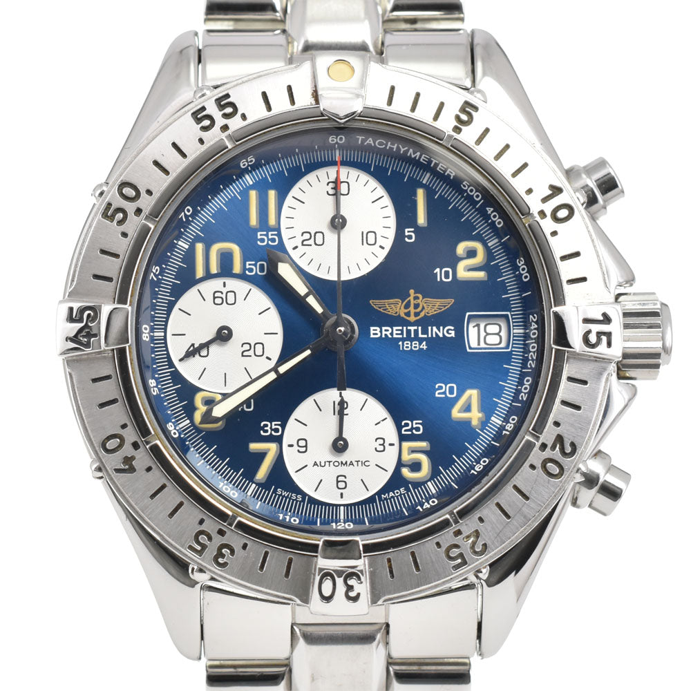 with paper BREITLING Colt A13035.1 Chronograph Date blue Dial Automatic Men's
 Watch R#143598