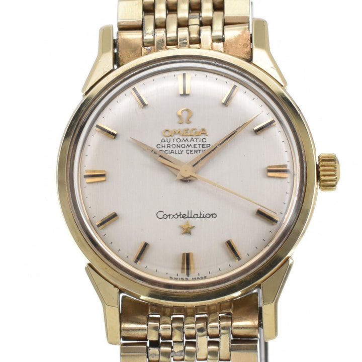 OMEGA Constellation 167.005 vintage Cal.551 Silver Dial Automatic Men's
 Watch O#143600